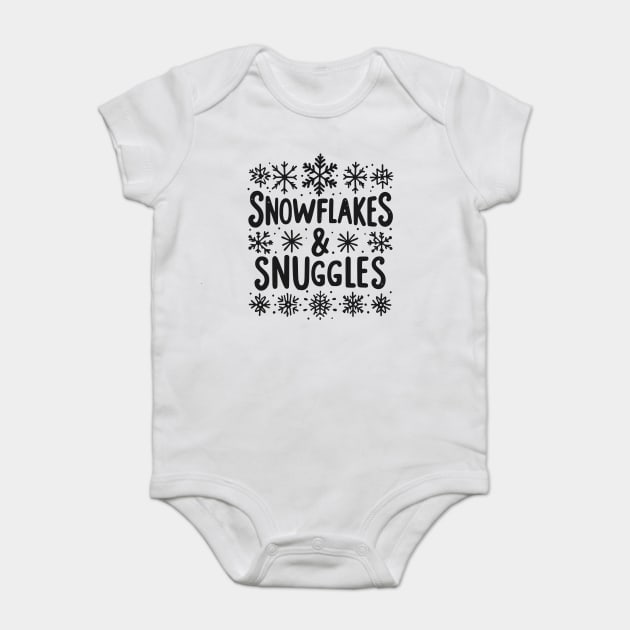 Snow Much Fun Baby Bodysuit by Frank Ring